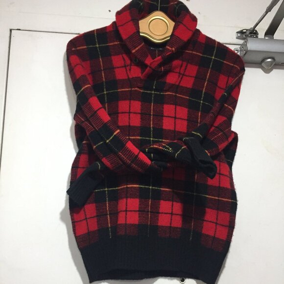 POLO RALPH LAUREN SCOTTISH WOOL PLAID SWEATERS SIZE XS - Picture 6 of 11